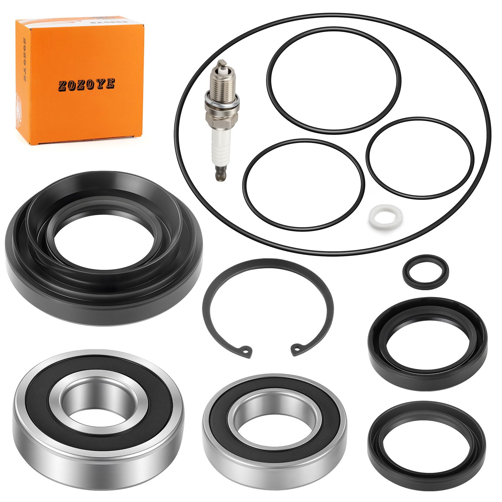 zozoye front packaging of rear axle kit showing complete contents and fit confirmation