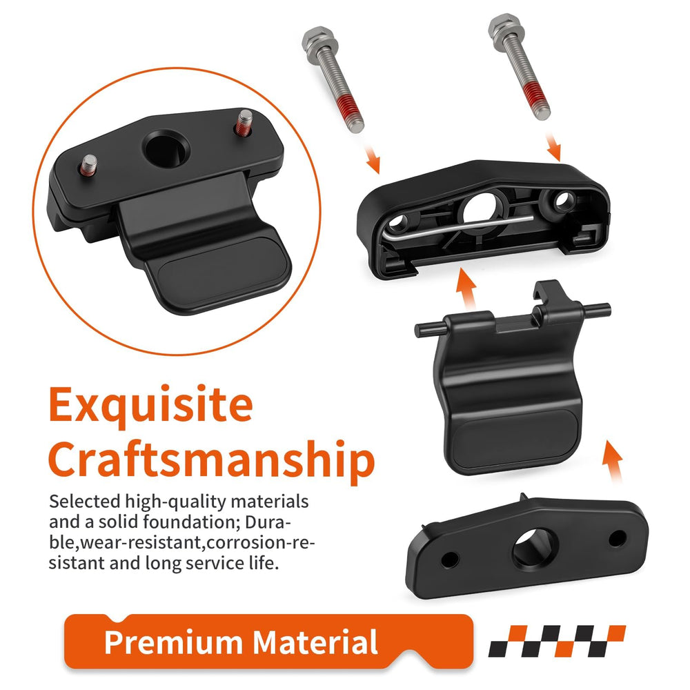 zozoye latch angle showing mounting points for straightforward fitment