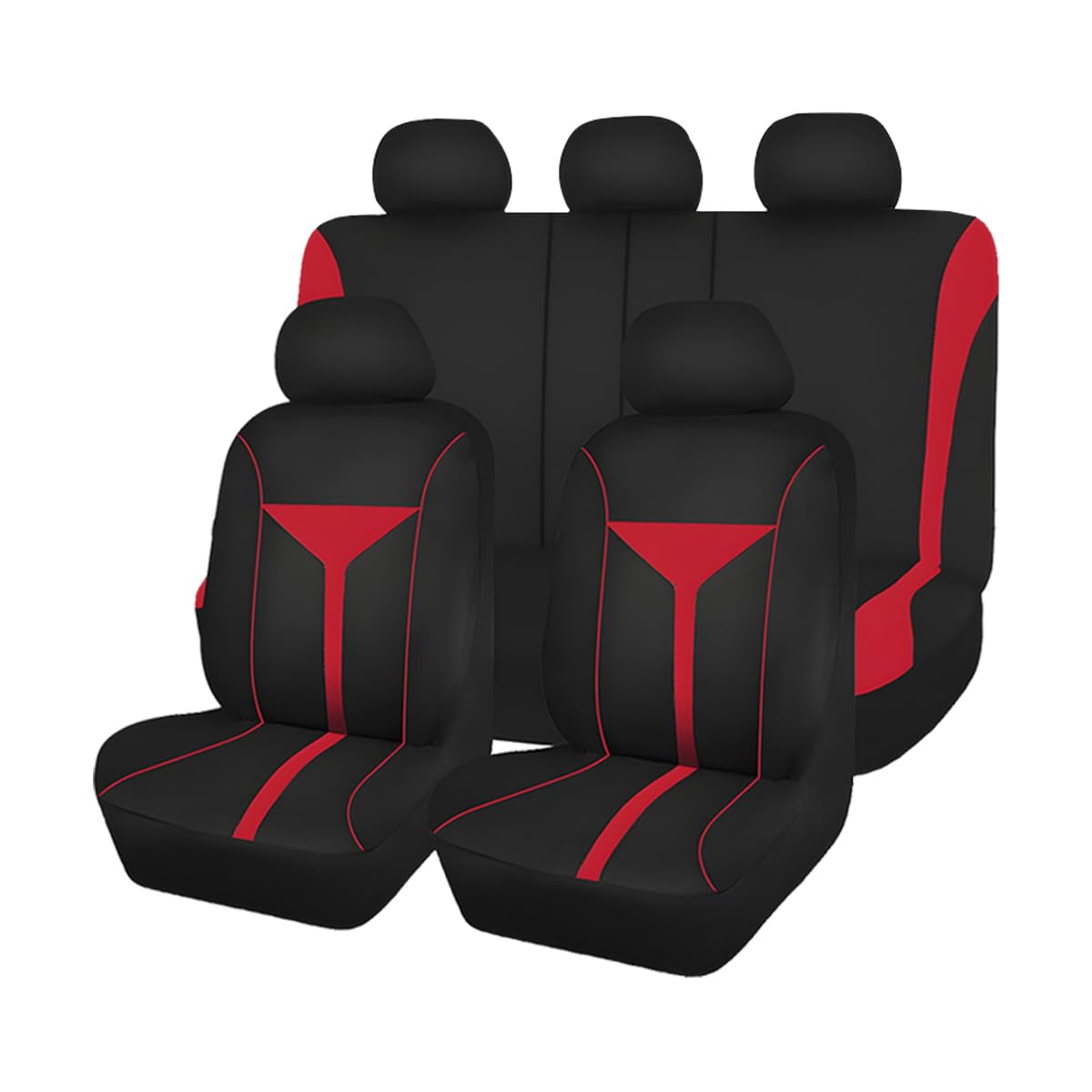 Zpana front seats full set installed showing protection and style