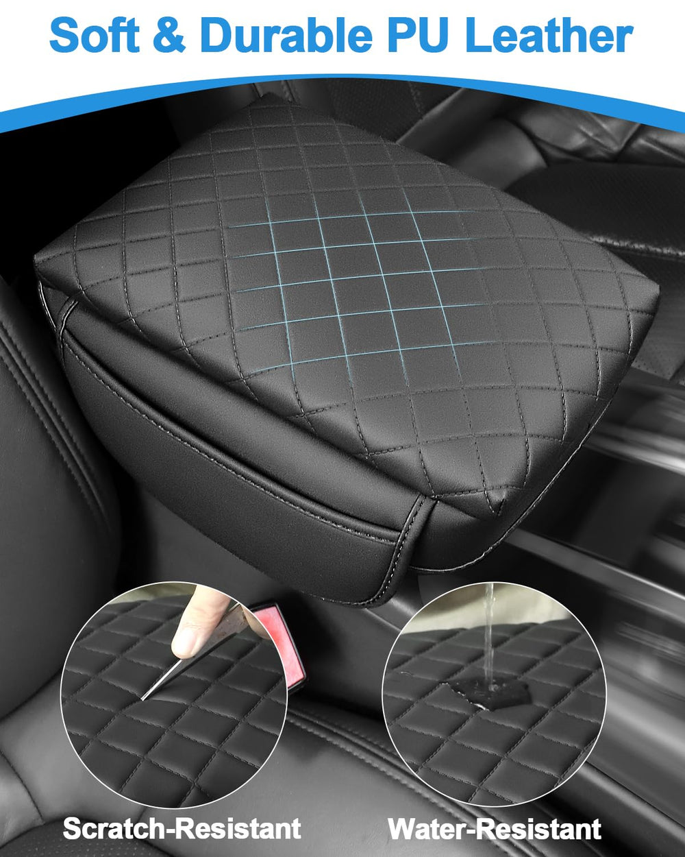 Zrebrio memory foam cutaway displaying 1-inch cushion comfort benefit