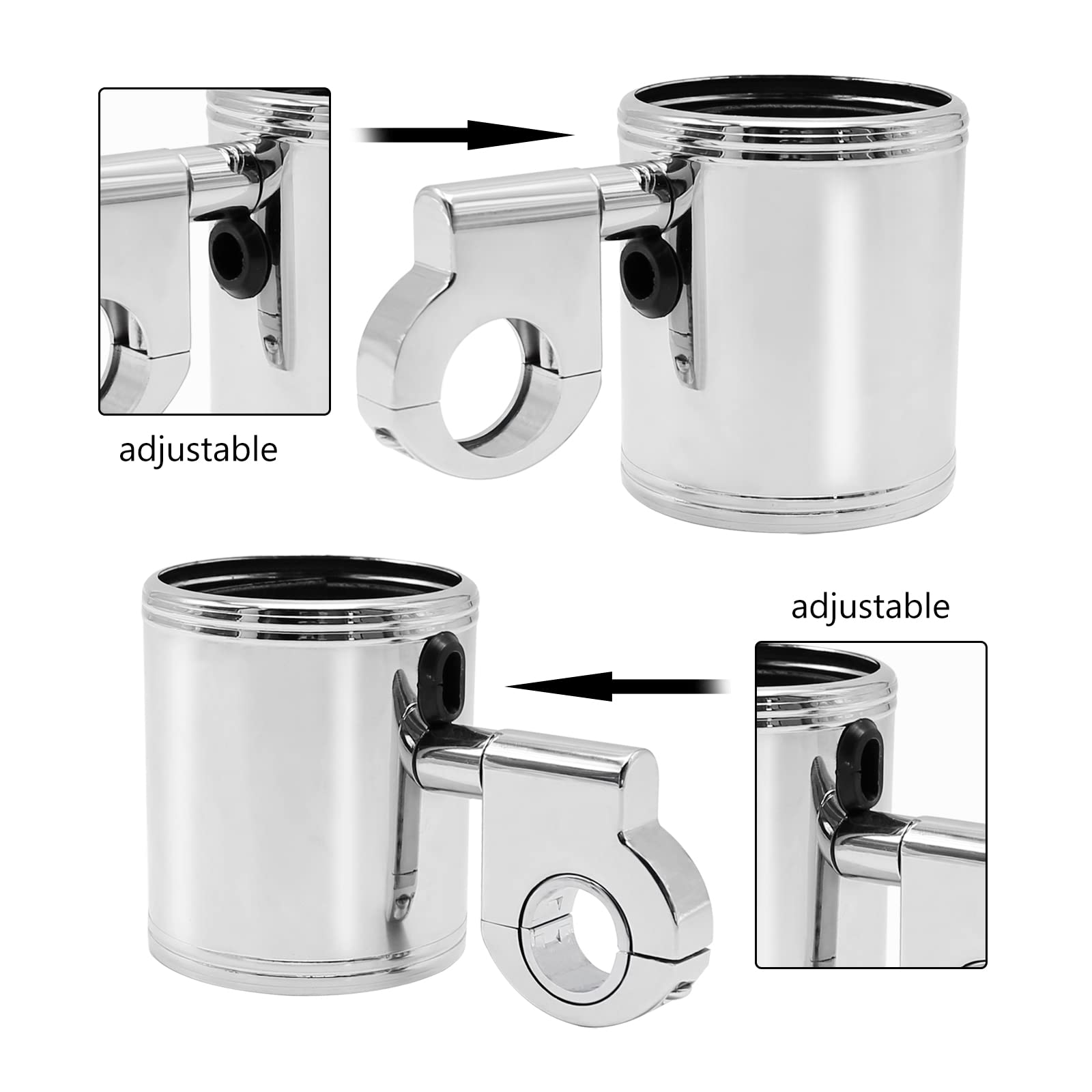 Zreneyfex deep 3.8-inch cup base close detail secures drinks tightly