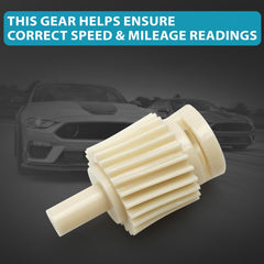 Zronickly close-up of gear teeth highlighting precise 23-tooth profile for consistent speedometer readings