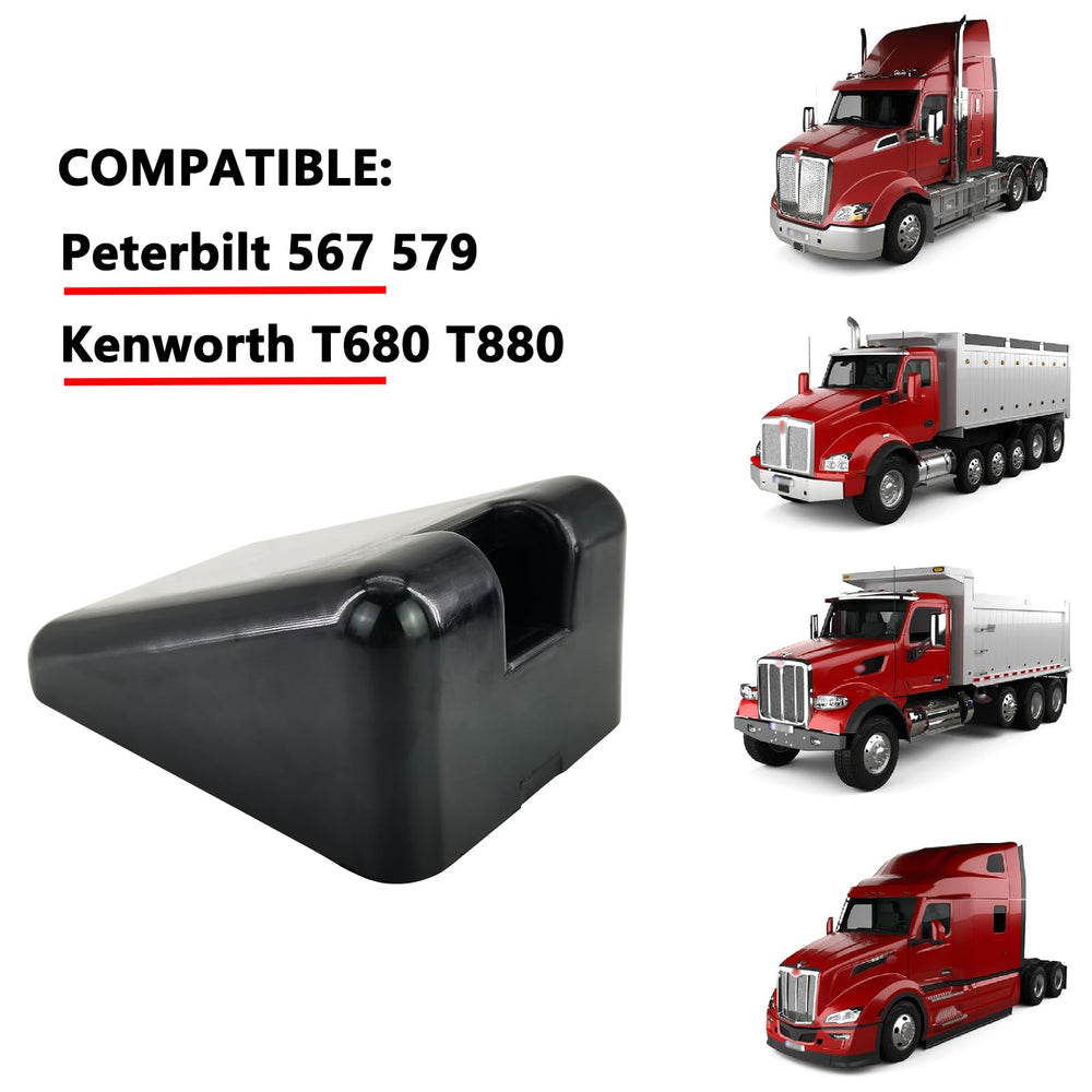 ZUVELLO bumper on Kenworth hood showing vibration reduction benefit