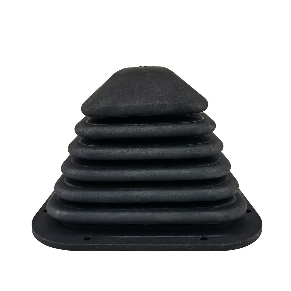 ZUVELLO front view of K042-79 shift boot showing complete shape and fit benefit