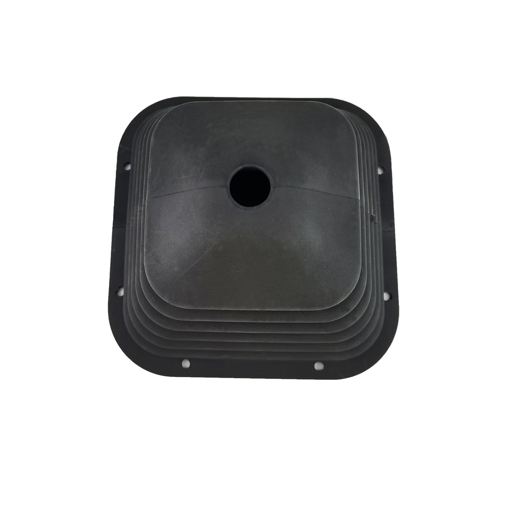 ZUVELLO shift boot installed on shifter showing OEM-style appearance and seal