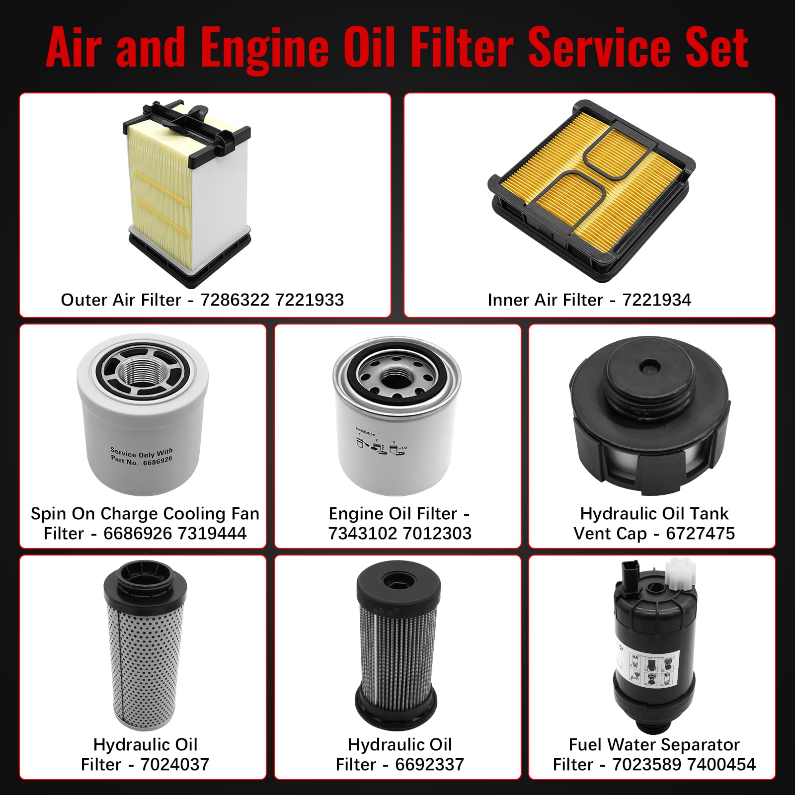 zuverlass close-up of outer and inner air filters highlighting dust-trapping performance