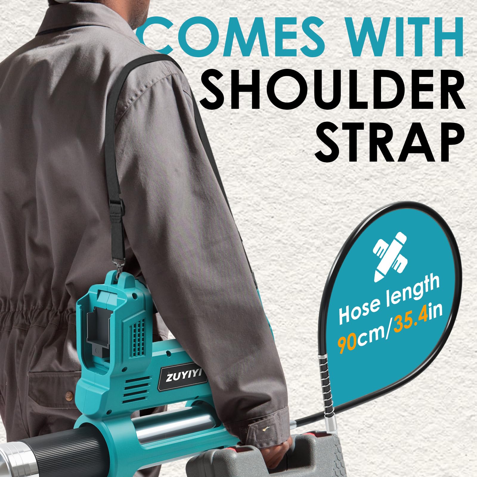 ZUYIYI included accessories laid out, provides ready-to-use maintenance kit