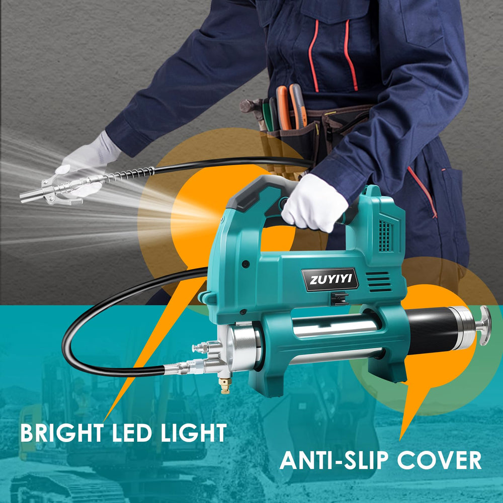 ZUYIYI mounted on heavy machinery during service, supports fast equipment lubrication