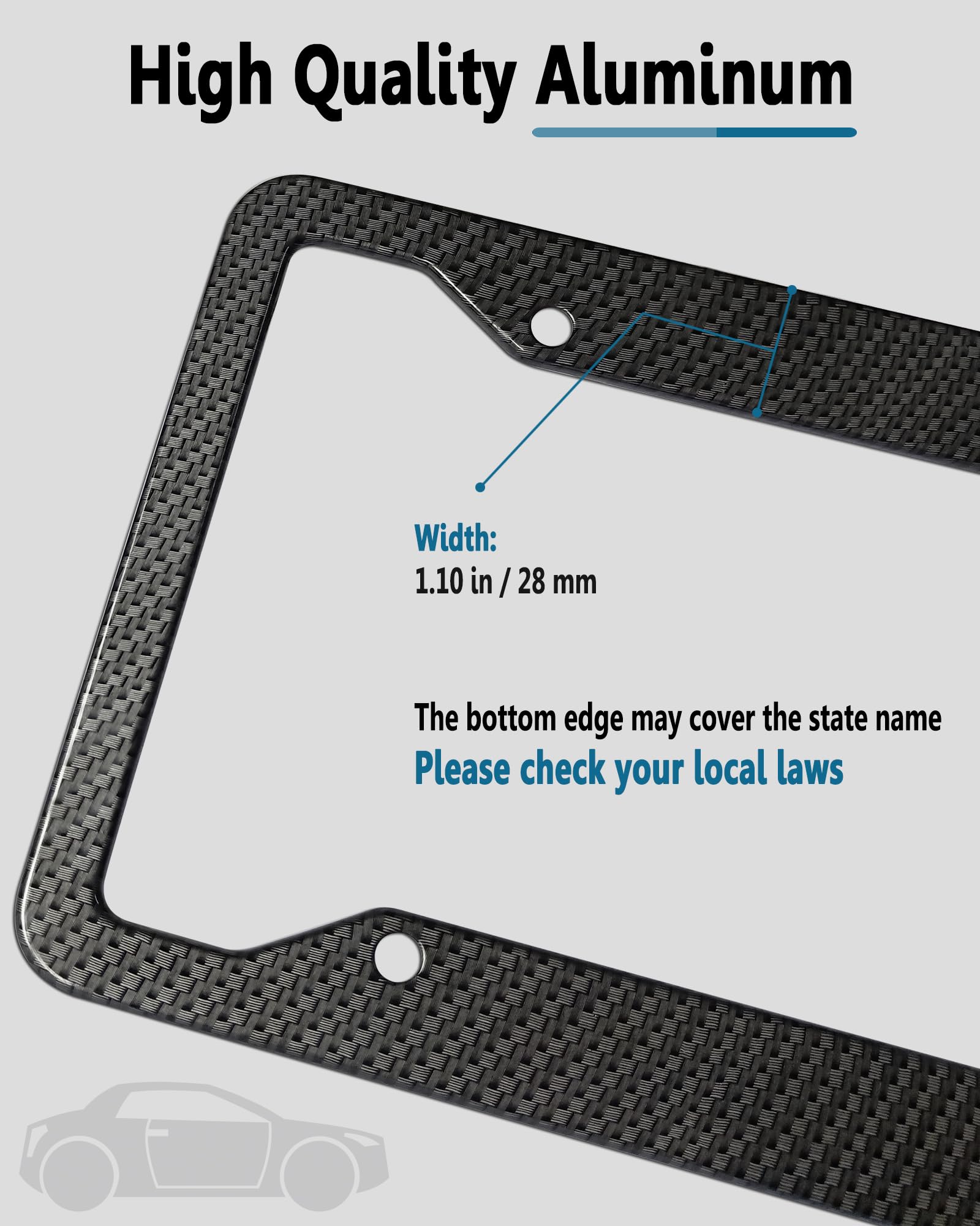 ZXFOOG close-up of printed carbon pattern highlighting sporty textured look