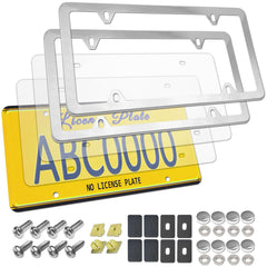 ZXFOOG clear protector front packaging showing included components and benefit of complete kit