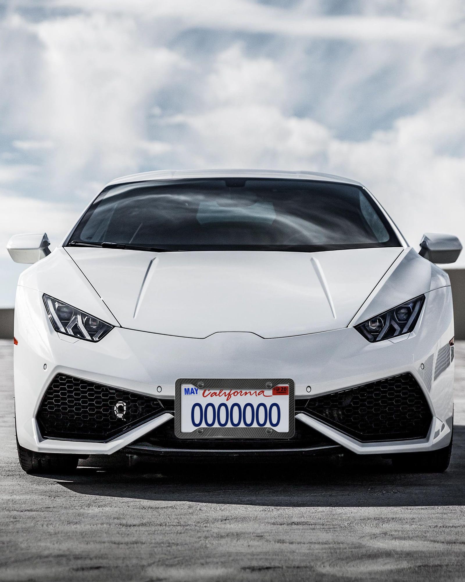 ZXFOOG installed on front bumper demonstrating secure fit and aesthetic upgrade