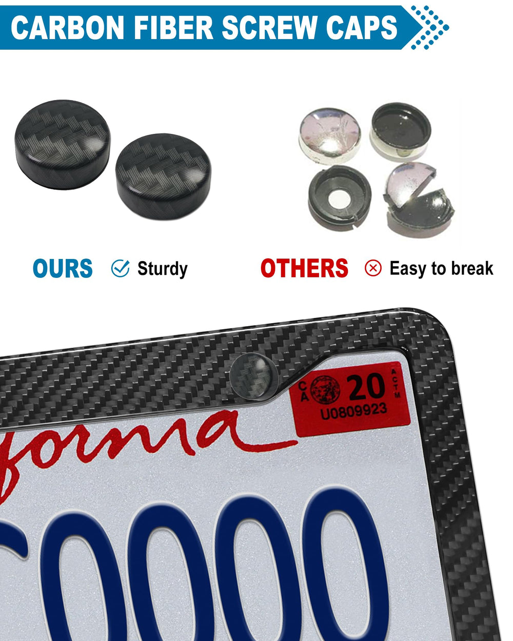 ZXFOOG rattle-proof pad and nylon insert showing vibration reduction benefit