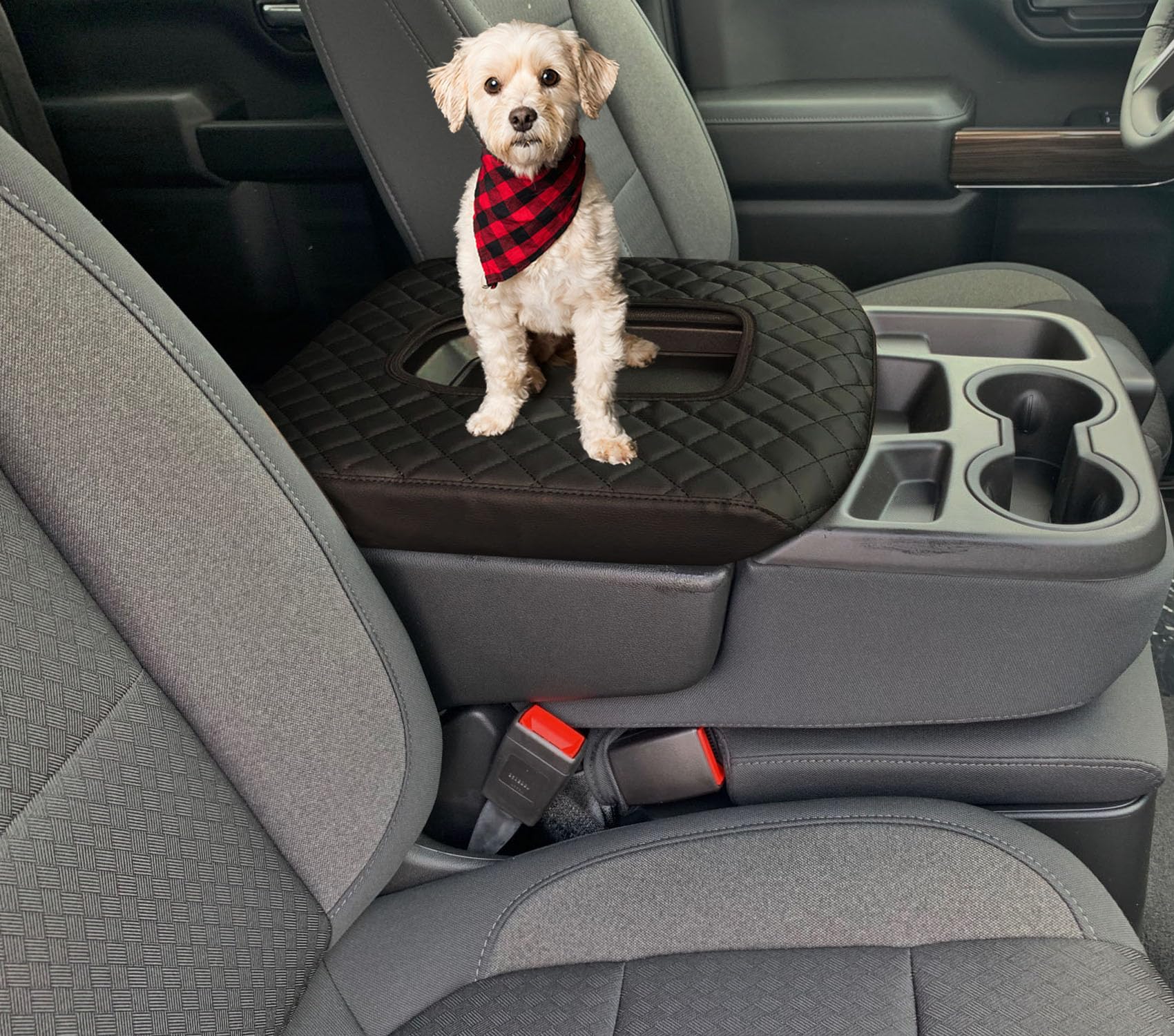 Zxiaochun installed in Silverado interior showing enhanced comfort and style