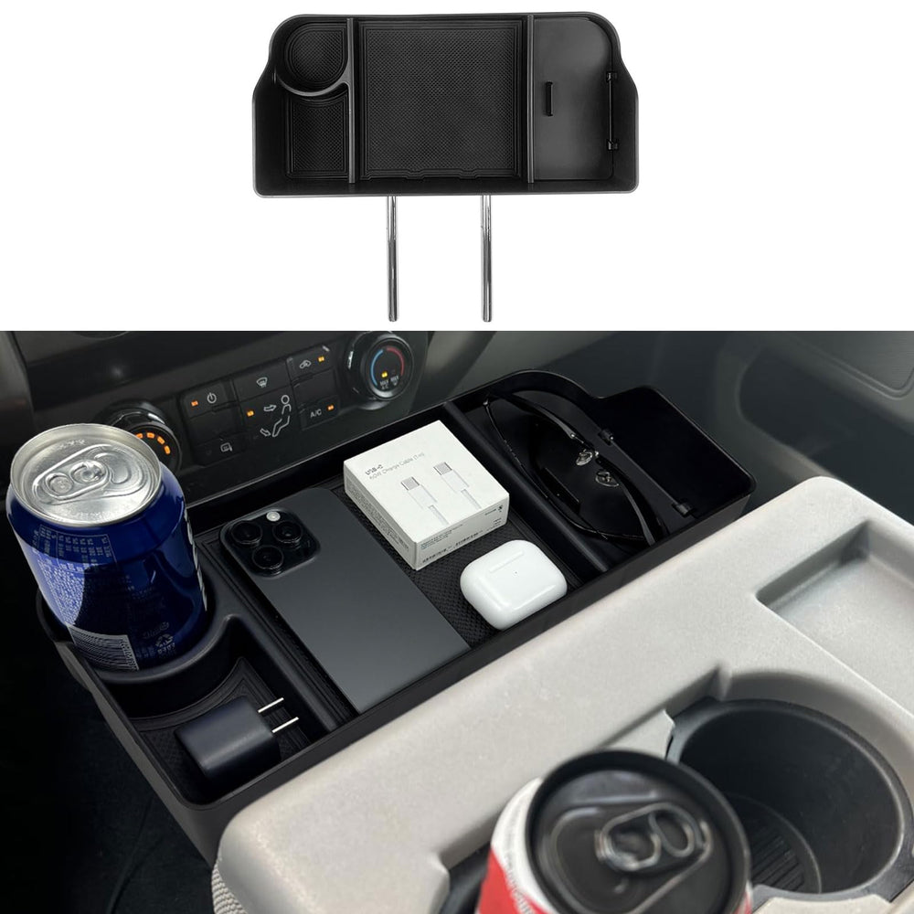 Zxiaochun front-facing center tray showing organized storage and quick access