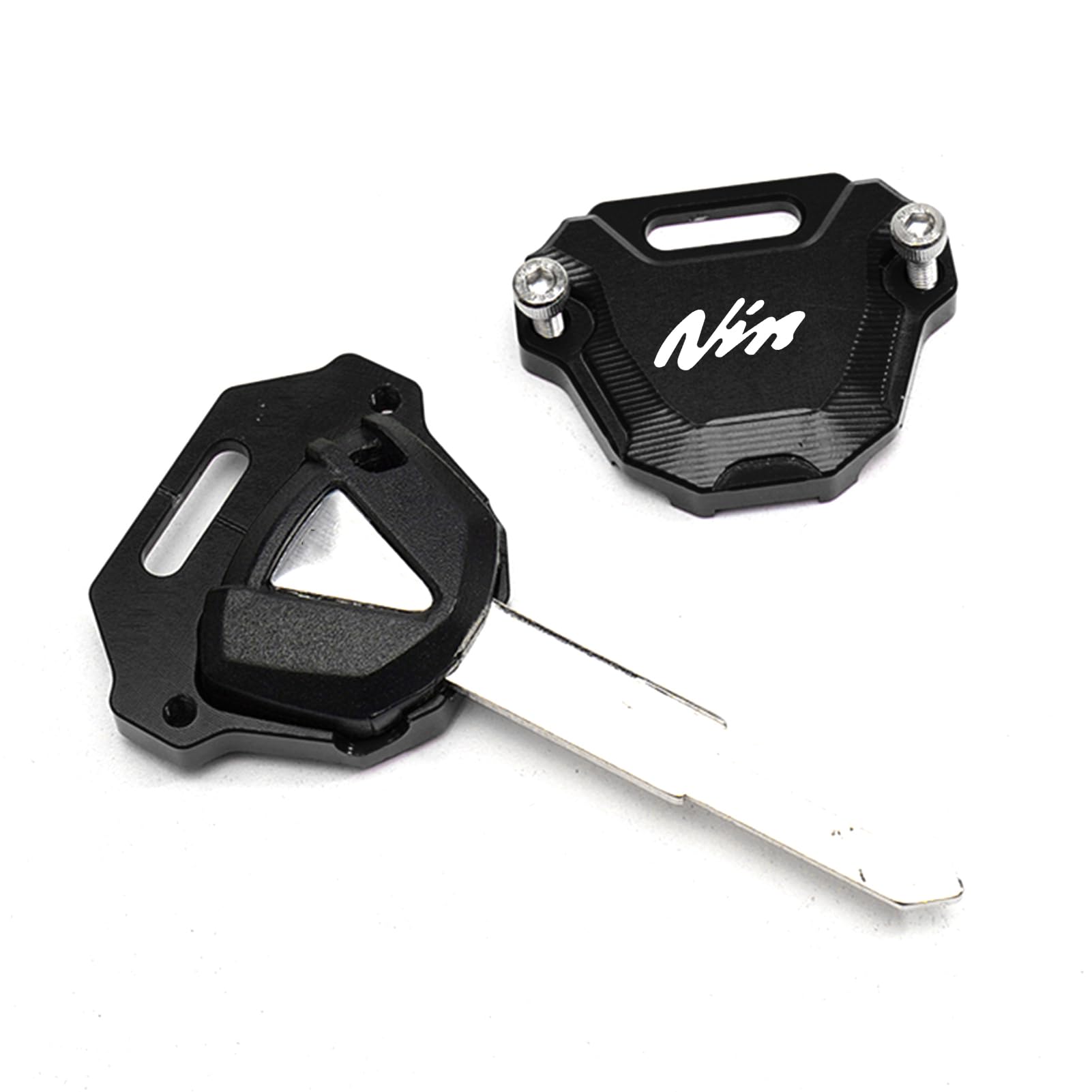 ZYAKOMO mounting screws and adhesive pad detail showing easy installation parts