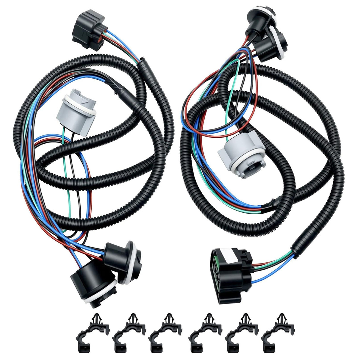 zyamstr left and right harness front view showing fit and alignment benefit