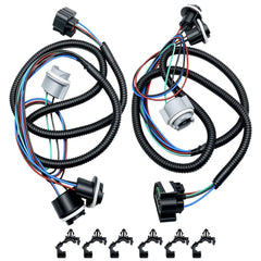 zyamstr left and right harness front view showing fit and alignment benefit