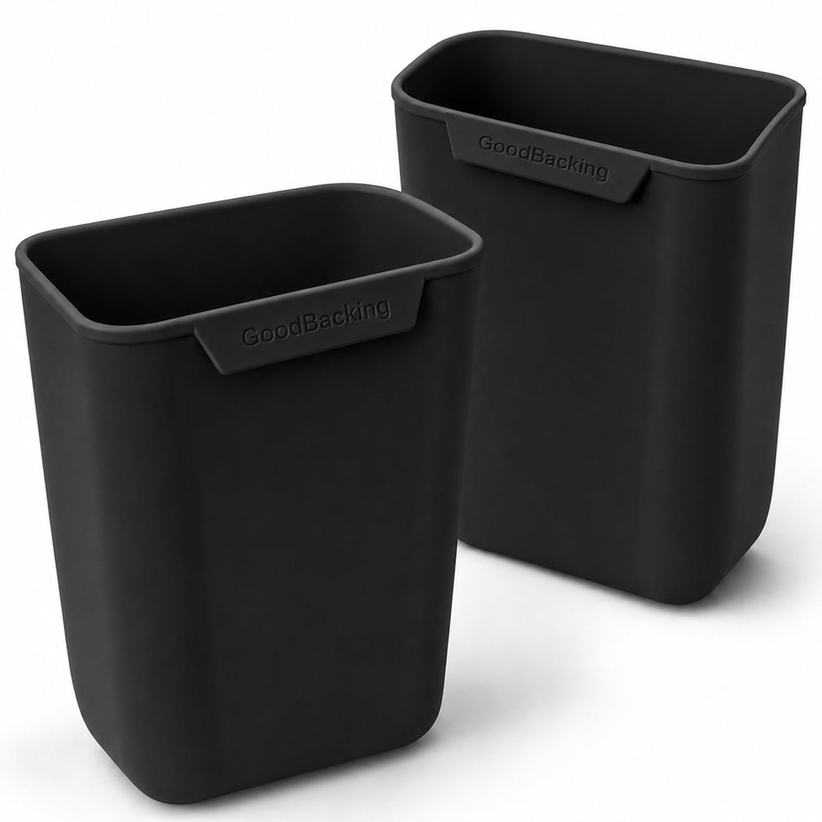 ZYNYDEA front view in door pocket shows tidy storage benefit